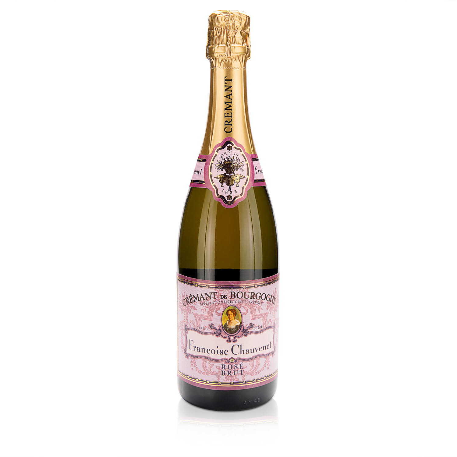 Francoise Chauvenet - Crémant de Bourgogne Rosé Brut AOC